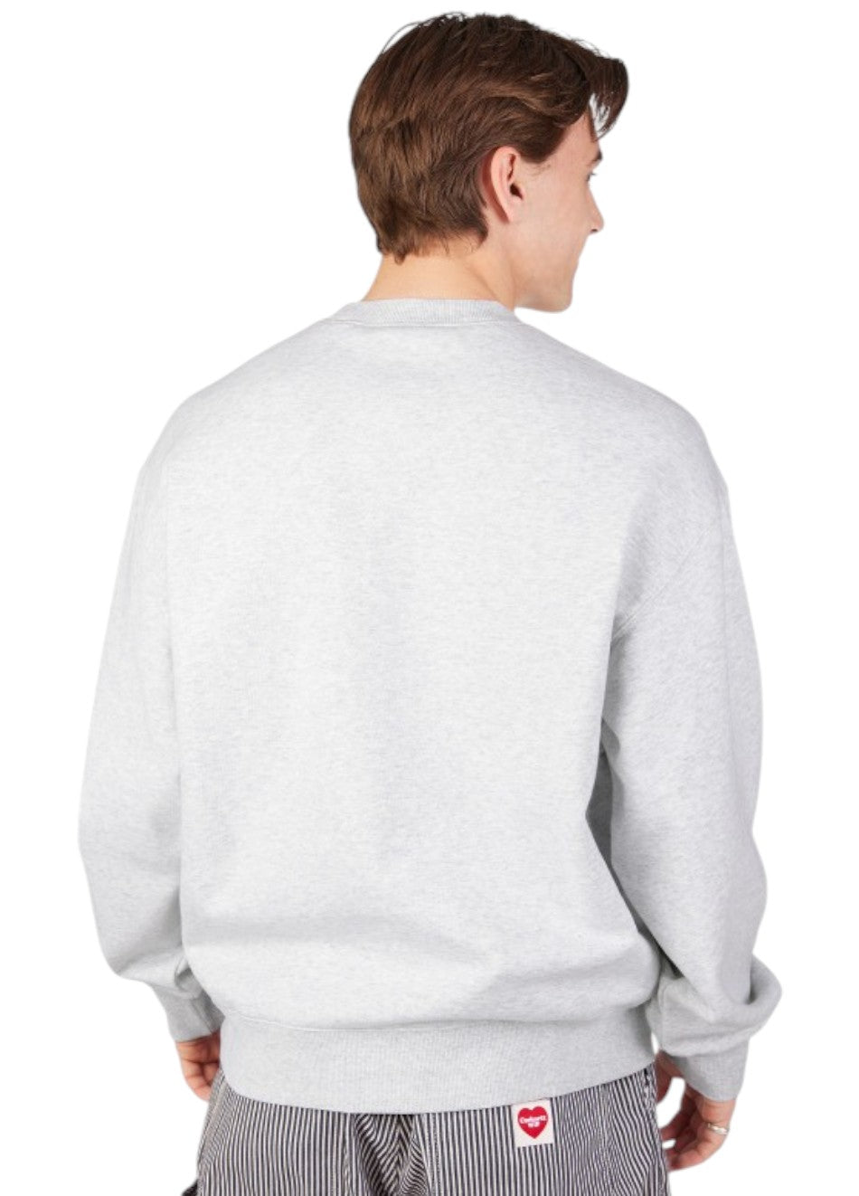 Carhartt WIP Heart Patch Sweat Grey