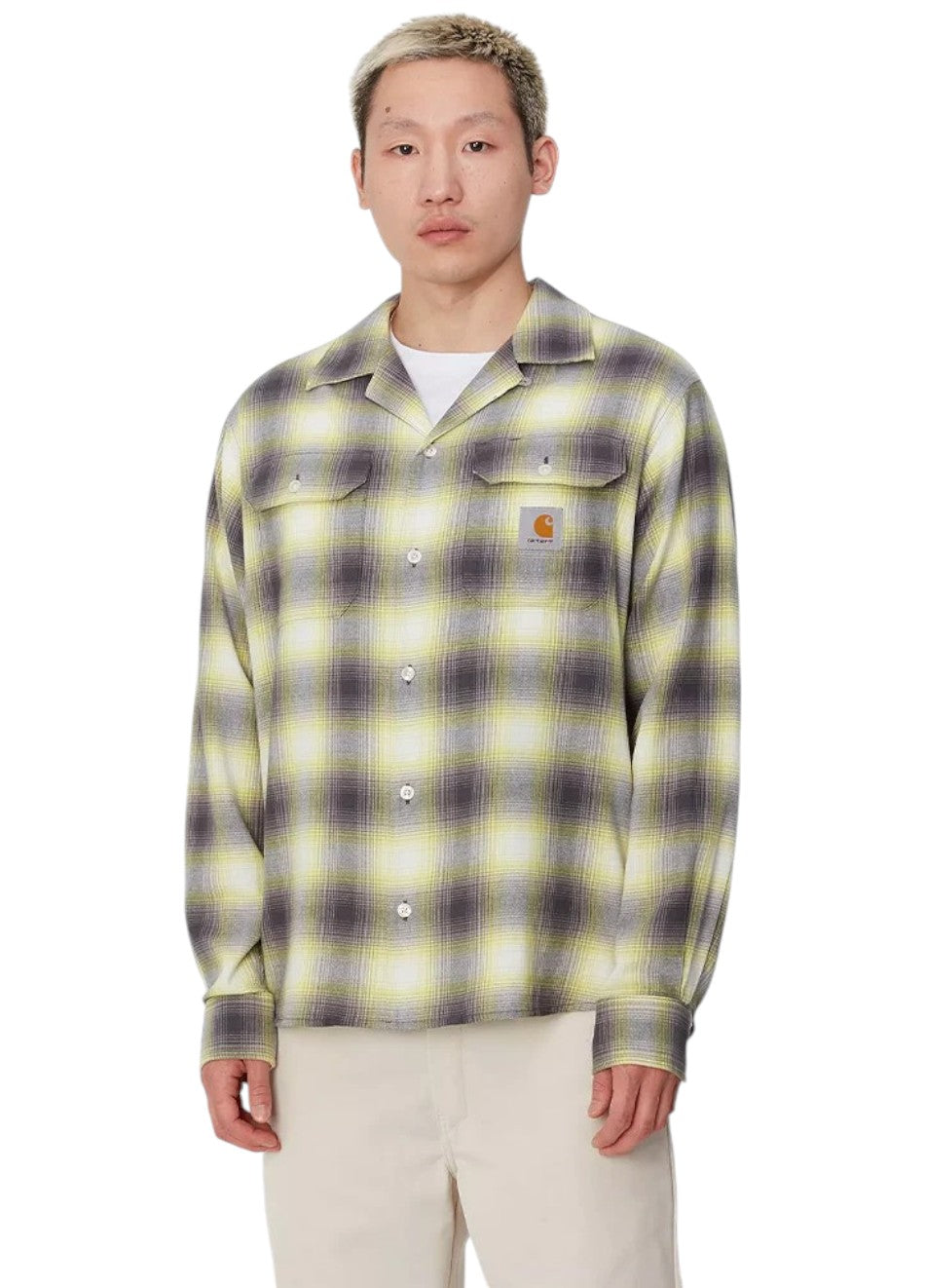 Carhartt WIP Blanchard Shirt Arctic Lime