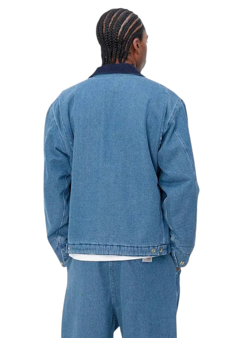 Carhartt WIP OG Detroit Jacket (Winter) Stone Washed Blue