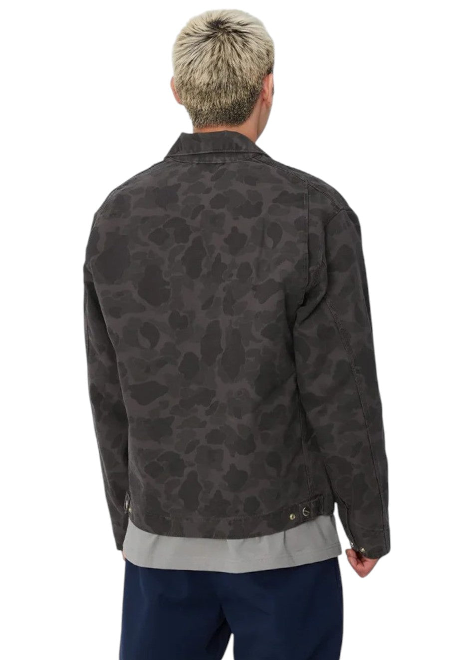 Carhartt WIP Duck Detroit Jacket Camo Green Graphite