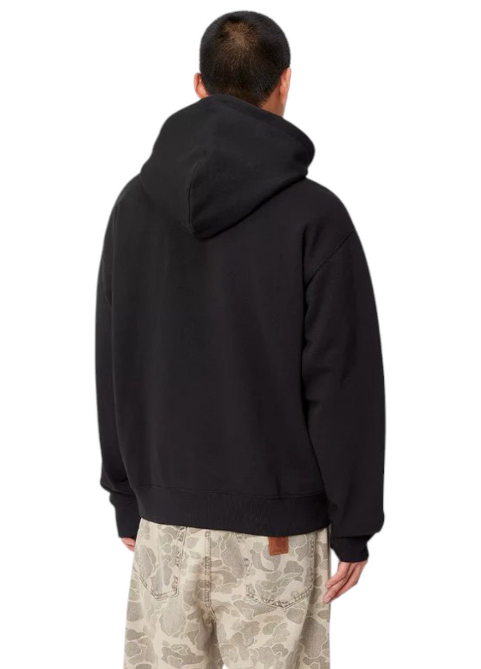 Carhartt WIP Hooded Brown Ducks Sweatshirt Black