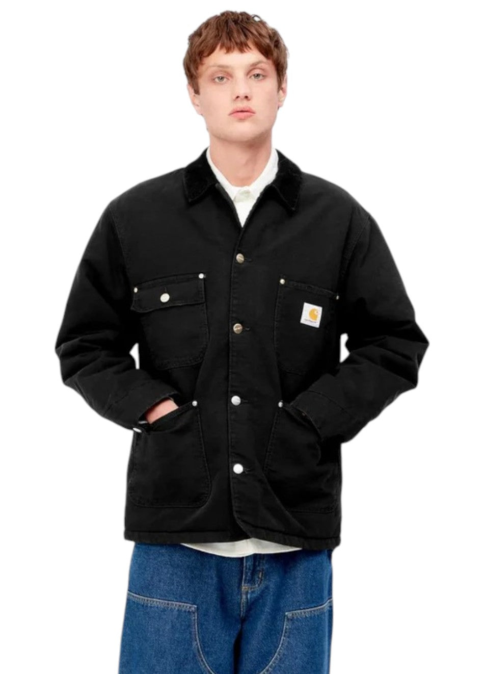 Carhartt WIP OG Chore Coat (Winter) Aged Canvas Black