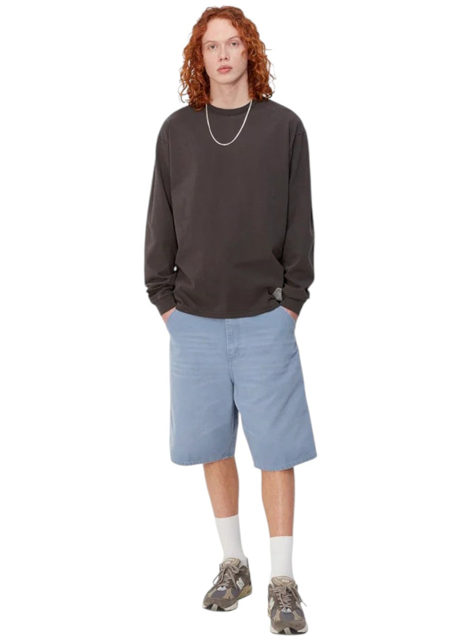 Carhartt WIP Single Knee Short Bay Blue