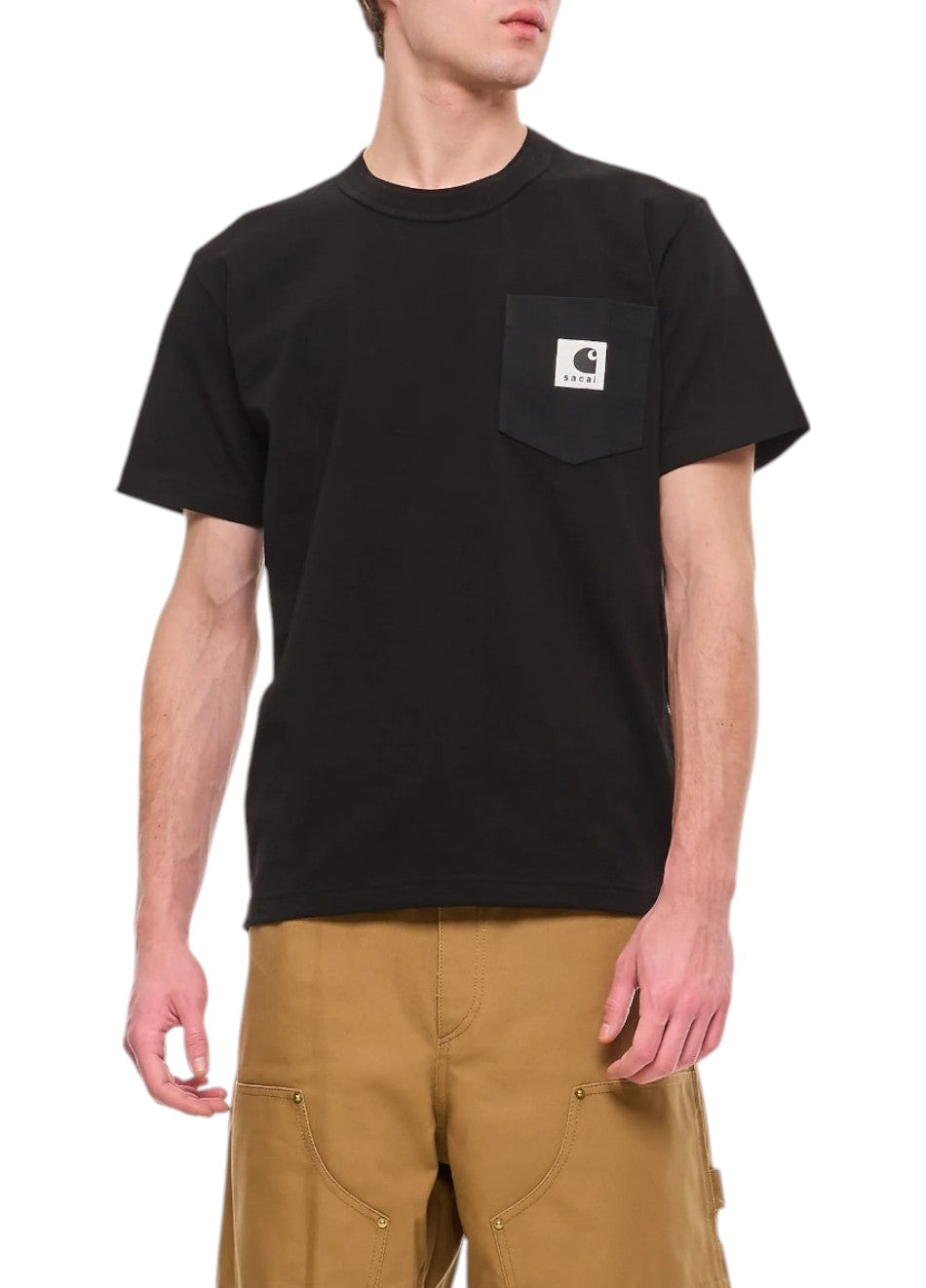 Carhartt WIP x Sacai Cotton T-Shirt Black