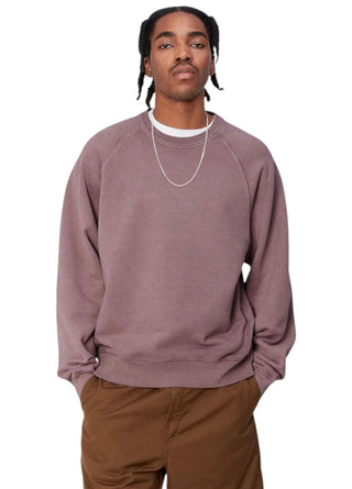 Carhartt WIP Taos Sweat Garment Dyed Daphne