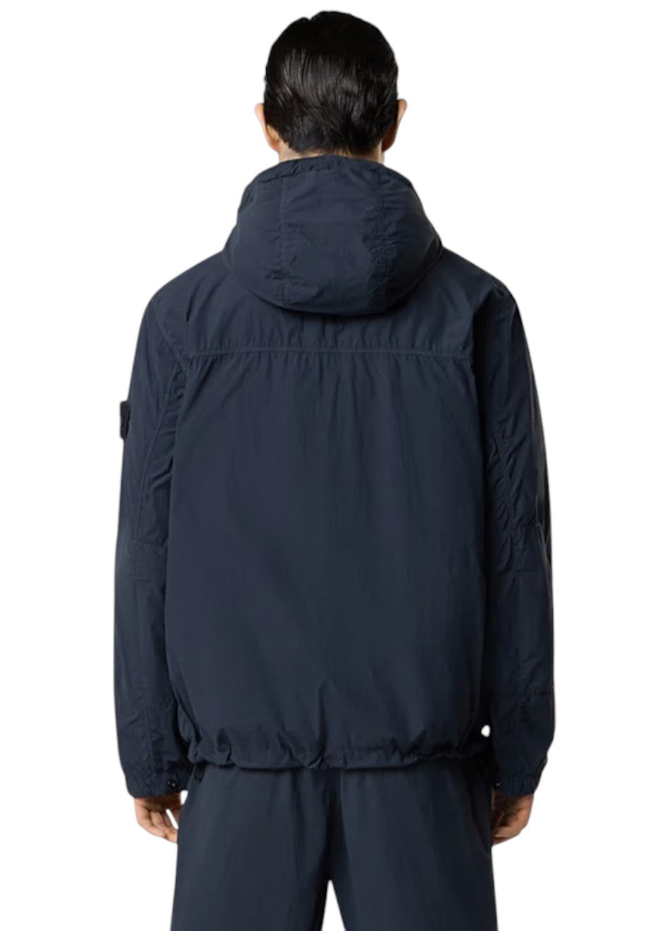 Stone Island 4100032 Nylon SMERIGLIATO Ghost Jacket Navy Blue