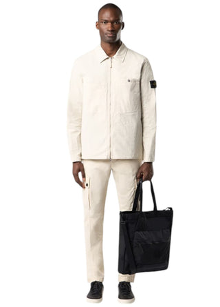 Stone Island 9200010 NYLON METAL IN ECONYL® Tote Bag Black