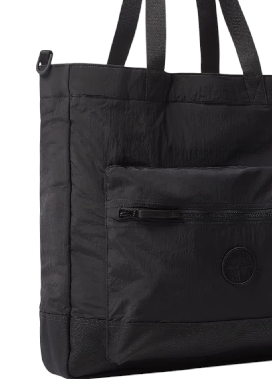 Stone Island 9200010 NYLON METAL IN ECONYL® Tote Bag Black