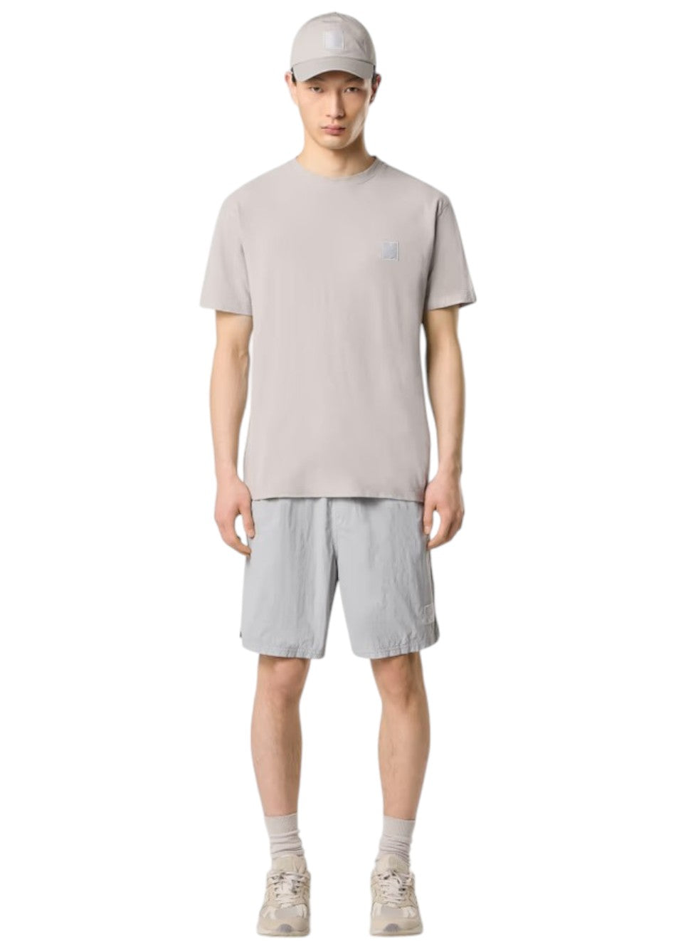 Stone Island Ghost 2100008 Crepe Cotton Jersey T-Shirt Dusk Grey