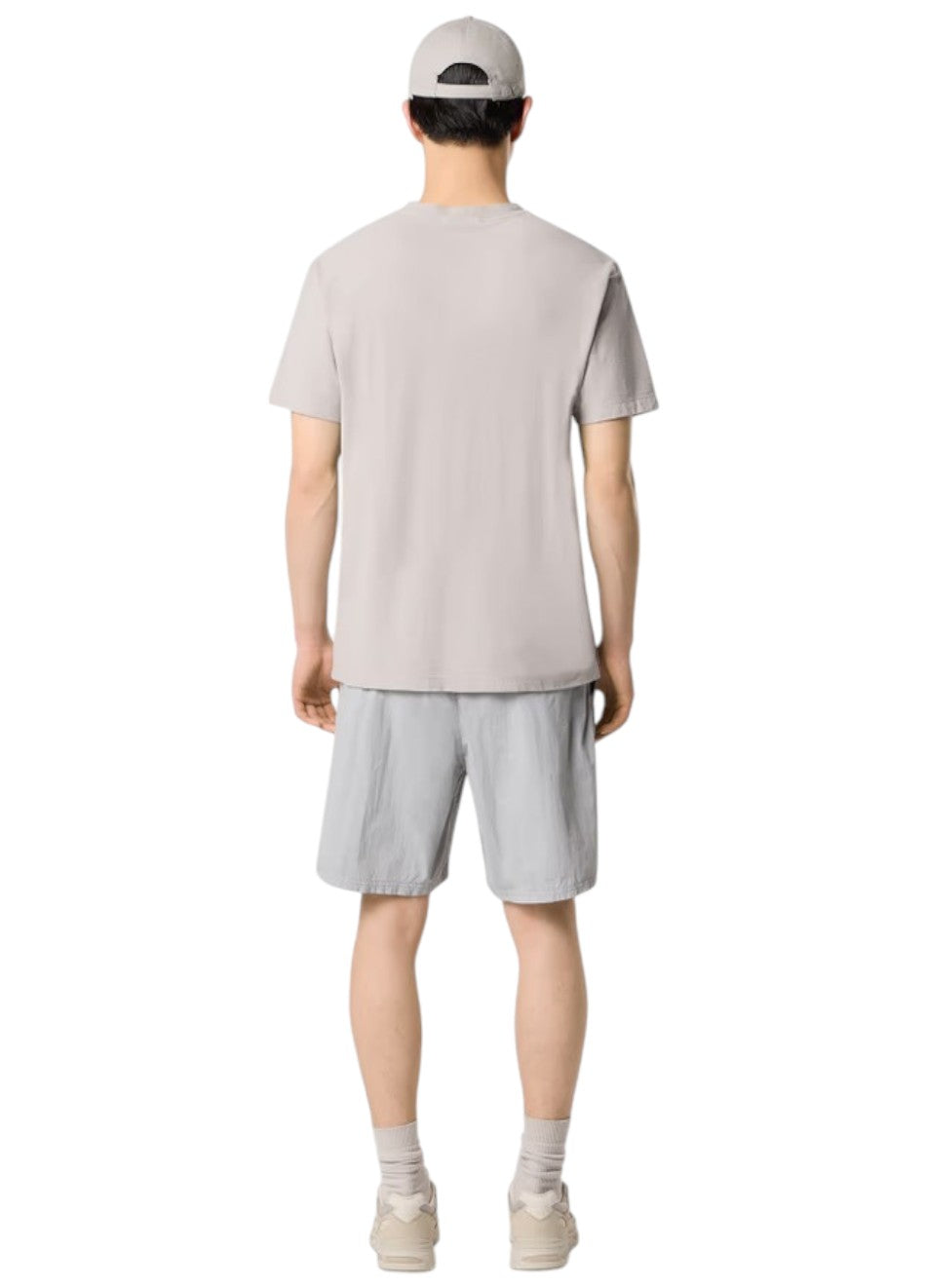 Stone Island Ghost 2100008 Crepe Cotton Jersey T-Shirt Dusk Grey