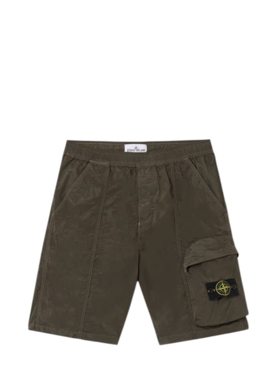 Stone Island L100007 NYLON METAL IN ECONYL® Bermuda Shorts Military Green