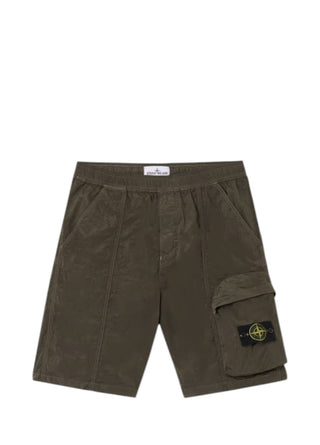 Stone Island L100007 NYLON METAL IN ECONYL® Bermuda Shorts Military Green