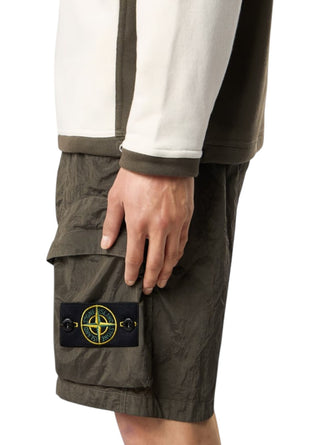 Stone Island L100007 NYLON METAL IN ECONYL® Bermuda Shorts Military Green