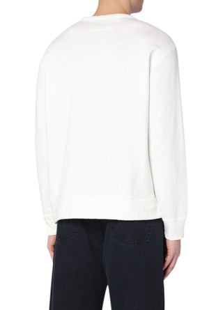C.P. Company Cotton Crew-Neck Sweatshirt White 18CMSS266A110337O