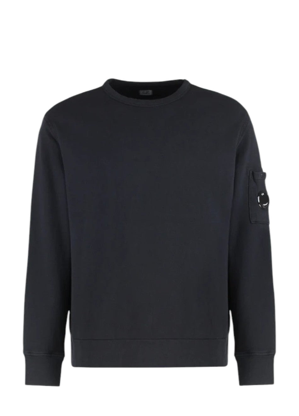 C.P. Company Cotton Crew-Neck Sweatshirt Blue 18CMSS266A110337O