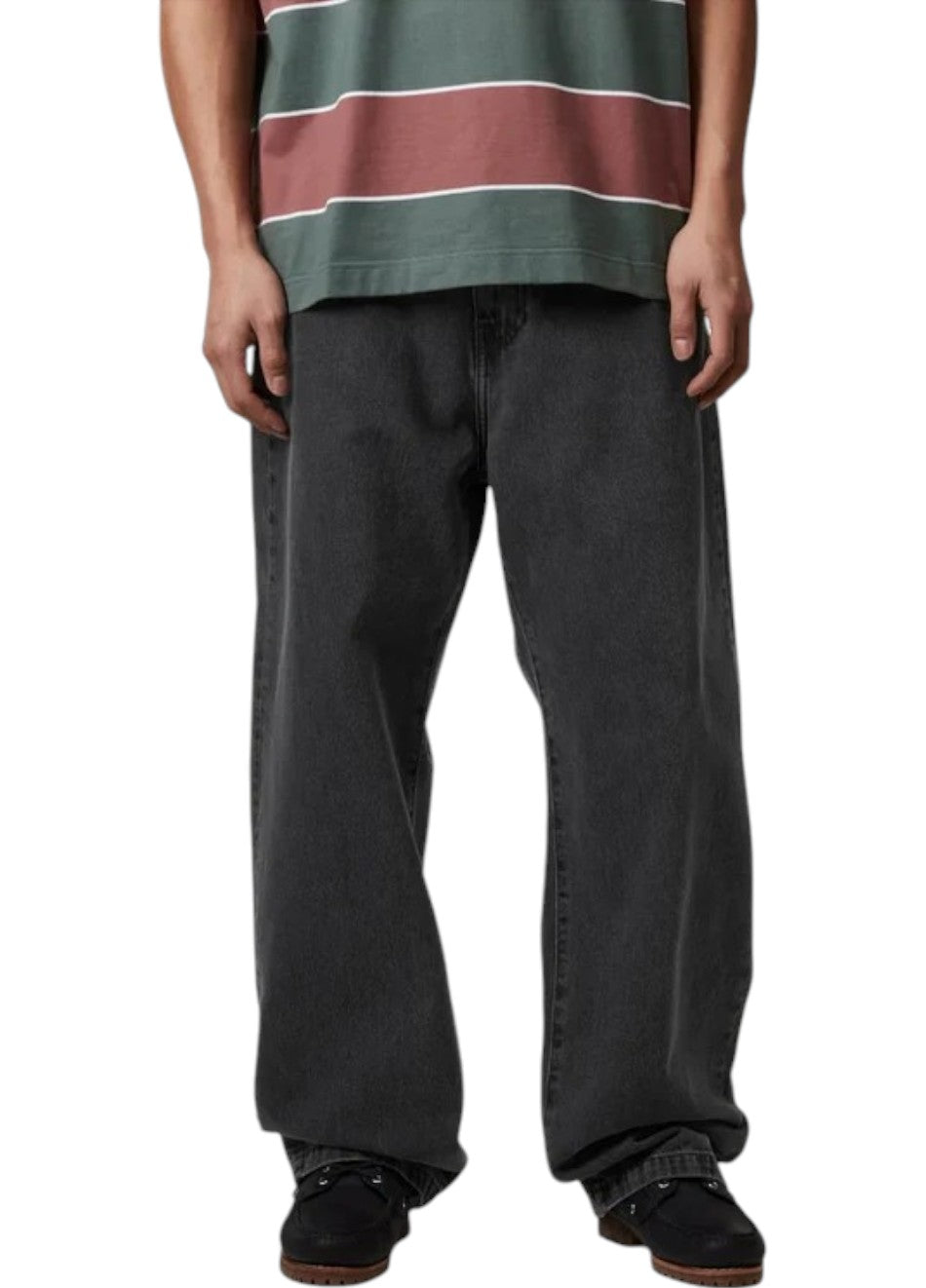 Carhartt WIP Landon Pant Heavy Stone Washed Black