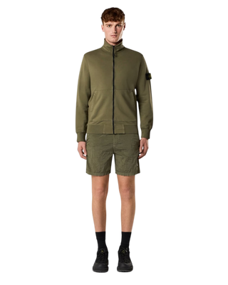Stone Island B100004 Nylon Metal Swim Shorts Military Green