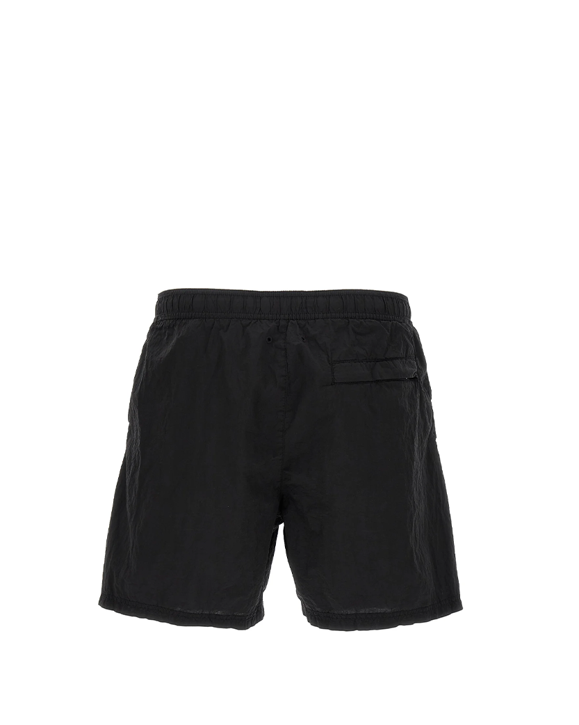 Stone Island B100004 Nylon Metal Swim Shorts Black