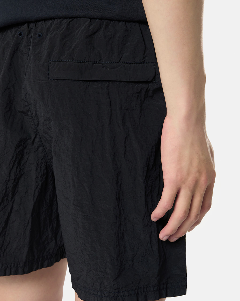 Stone Island B100009 Nylon Metal Mid-Length Swim Trunks Navy Blue