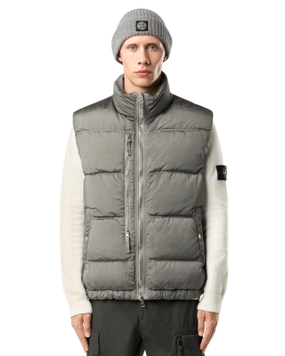 Stone Island G100006 NYLON METAL Down Vest Grey