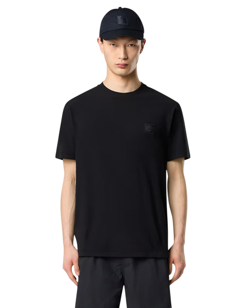 Stone Island Ghost 2100008 Crepe Cotton Jersey T-Shirt Black