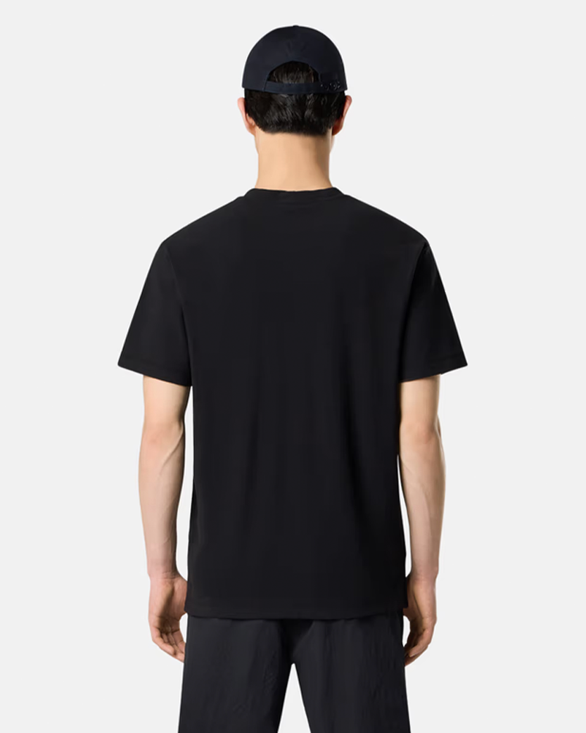 Stone Island Ghost 2100008 Crepe Cotton Jersey T-Shirt Black