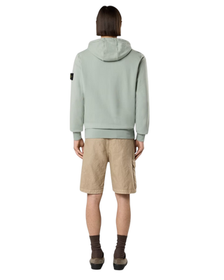 Stone Island L100001 ORGANIC-LOOK NYLON PANAMA-TC Loose Cargo Shorts Desert Beige