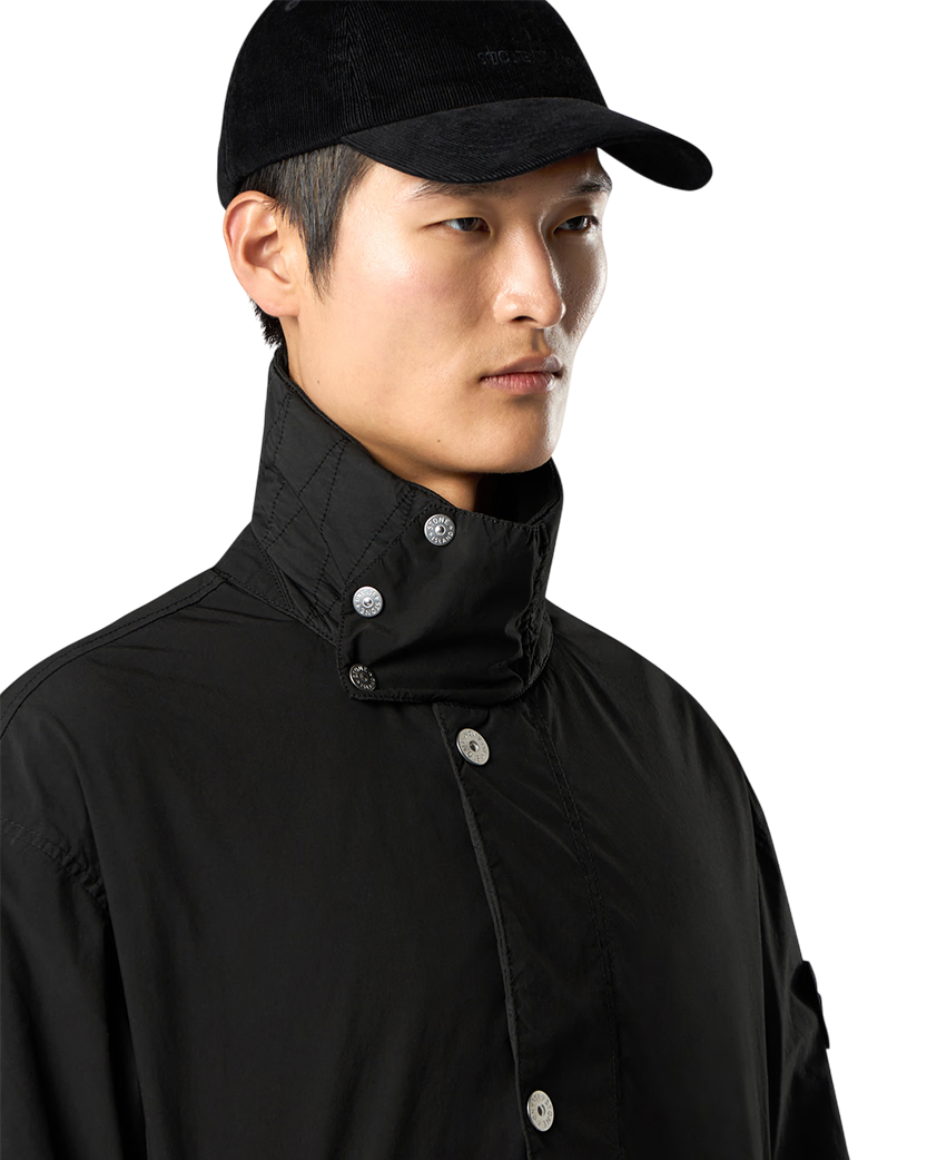 Stone Island Q100015 LIGHT COMPACT TOUCH POLY-TC Jacket Black