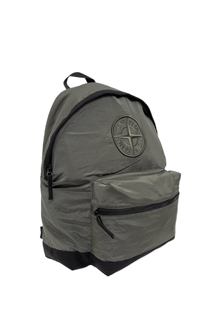 Stone Island 90776 Nylon Metal Econyl Backpack Olive