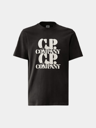 C.P. Company Graphic T-shirt Black