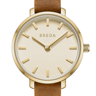 Breda Beverly Gold/Brown Leather 1730N