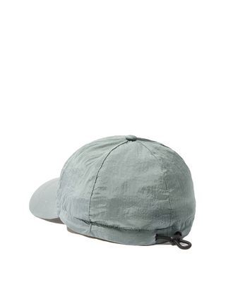 Stone Island 99576 Econyl Regenerated Nylon 6-Panel Cap Green Grey