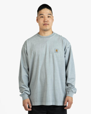 Carhartt Wip Long Sleeve Vista T-Shirt Mirror Gray