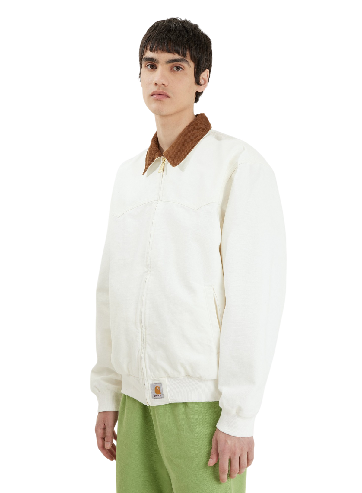 Carhartt WIP Santa Fe Jacket Wax White