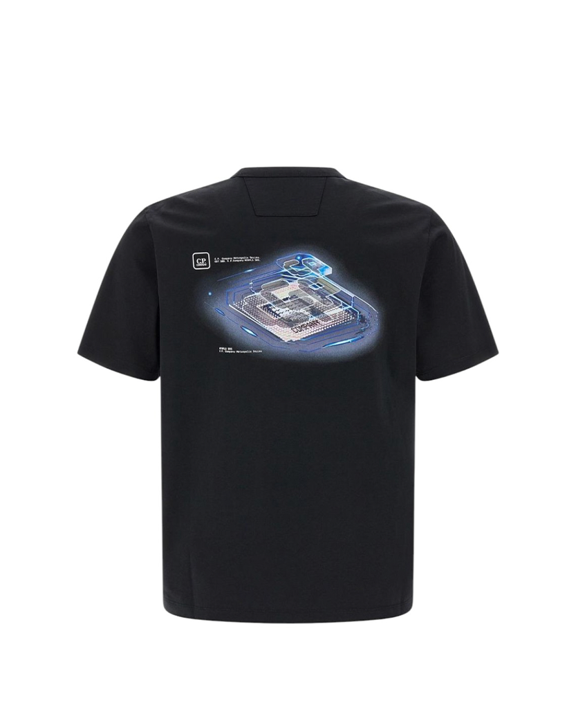 C.P. Company The Metropolis Series T-shirt Black 18CLTS049A006370W