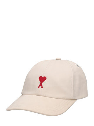 AMI Paris ADC Cap Cream White