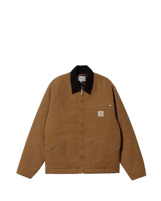 Carhartt WIP OG Detroit Jacket (Winter) Aged Canvas Deep H Brown