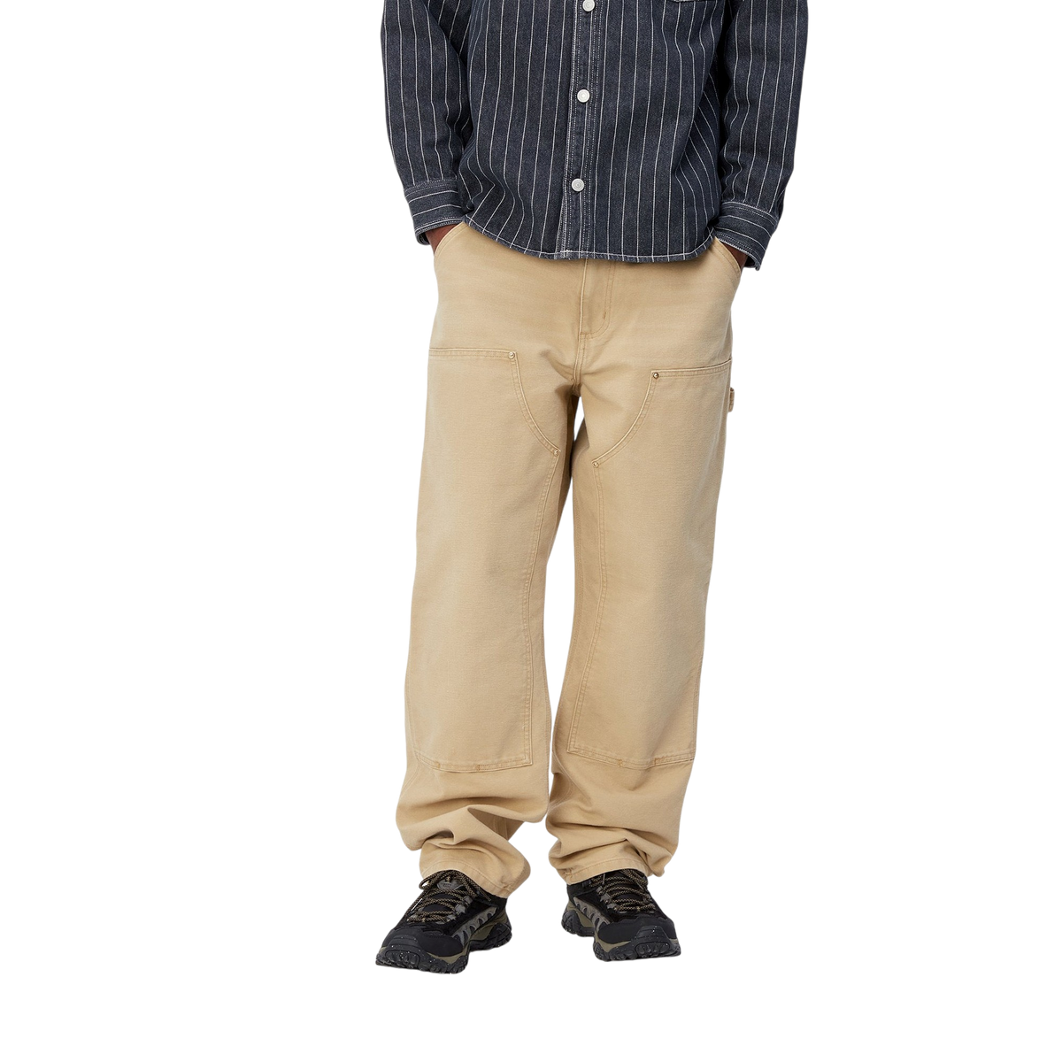 Carhartt WIP Double Knee Pants Beige