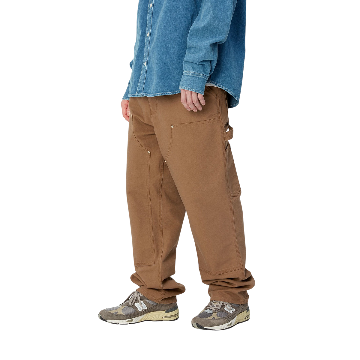 Carhartt Wip Double Knee Pants Hamilton Brown