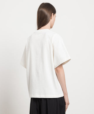 Jil Sander Logo Print T-shirt White