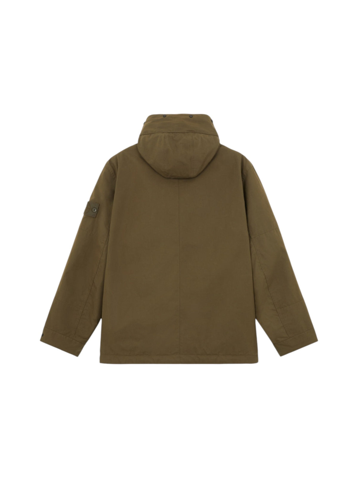 Stone Island 452F1 Weatherproof Cotton Canvas Ghost Cargo Jacket Military Green