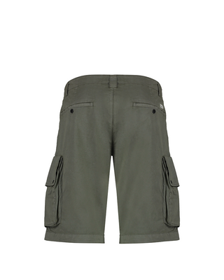 C.P. Company Twill Stretch Cargo Shorts Green 16CMBE295A006026O