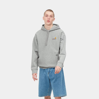 Carhartt Wip American Script Hoodie Grey