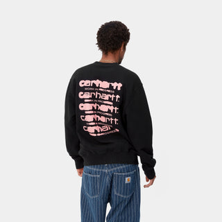 Carhartt Wip Ink Bleed Sweatshirt Black