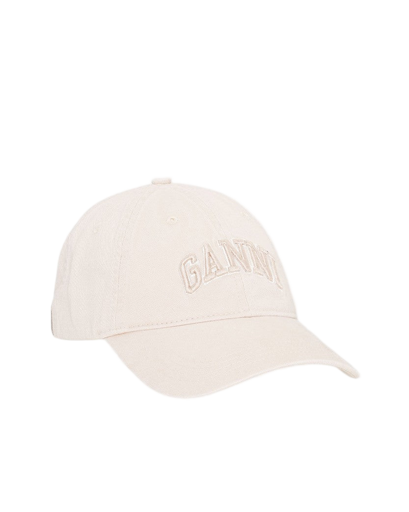 Ganni Canvas Cap Egret