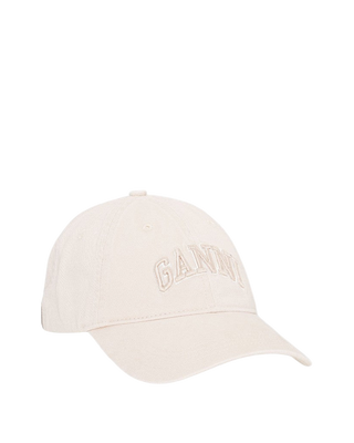 Ganni Canvas Cap Egret