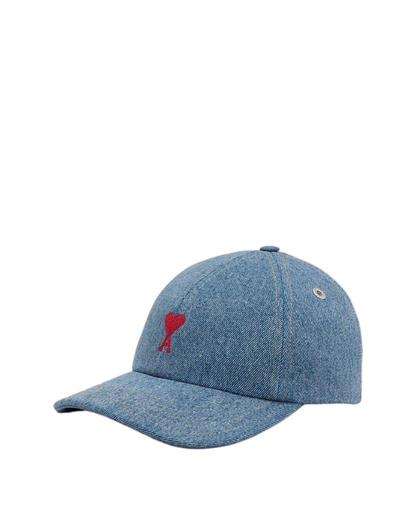 AMI Paris ADC Denim Cap Blue