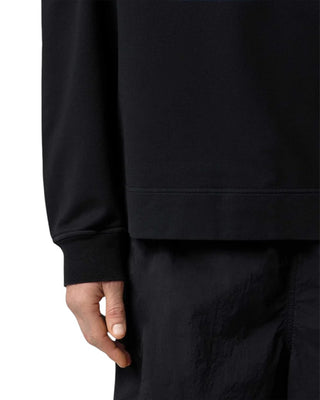 Stone Island 6100064 COTTON STRETCH FLEECE GHOST Sweatshirt Black