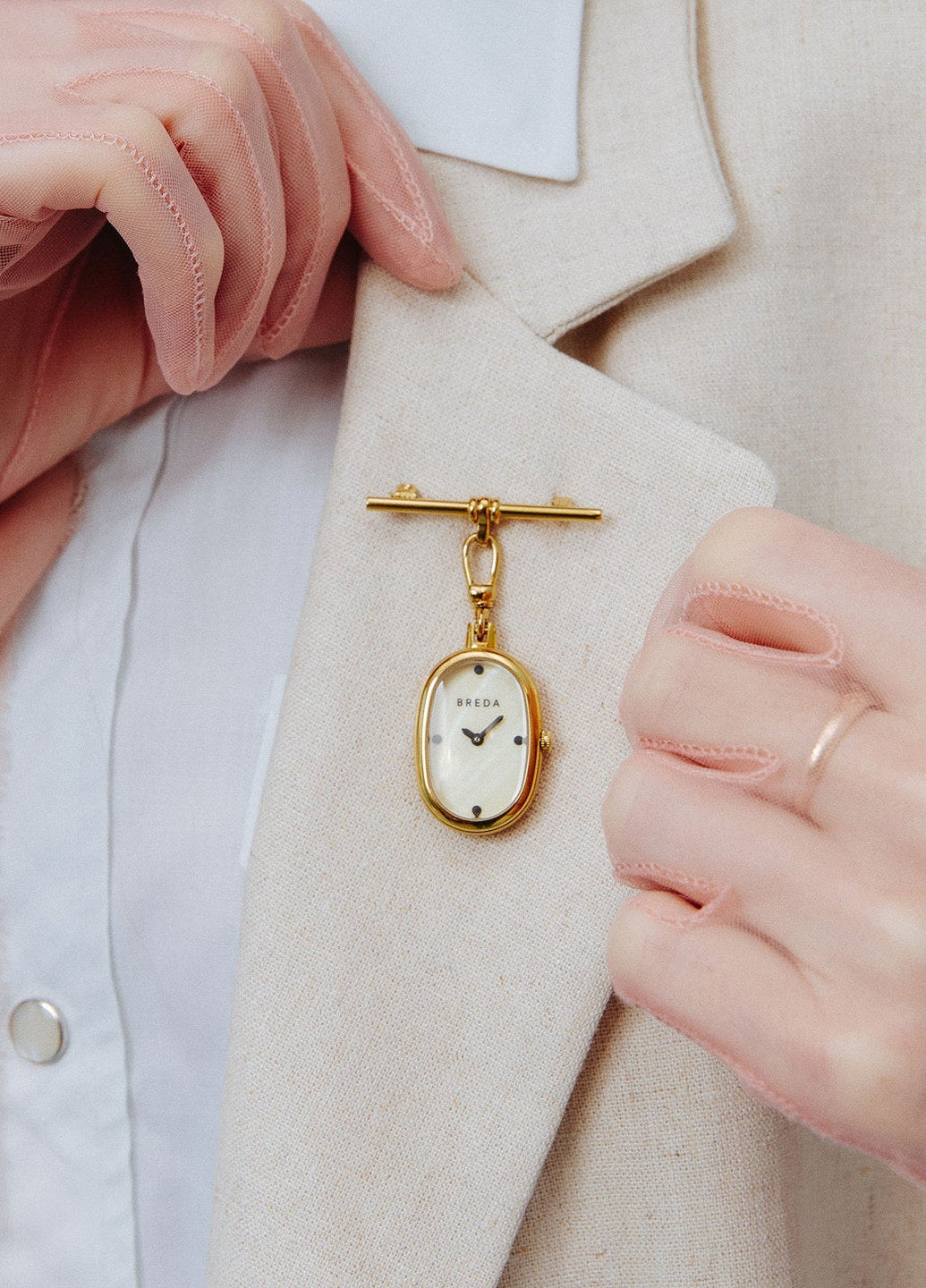 Breda Jane Time Charm Gold/Champagne 1761A