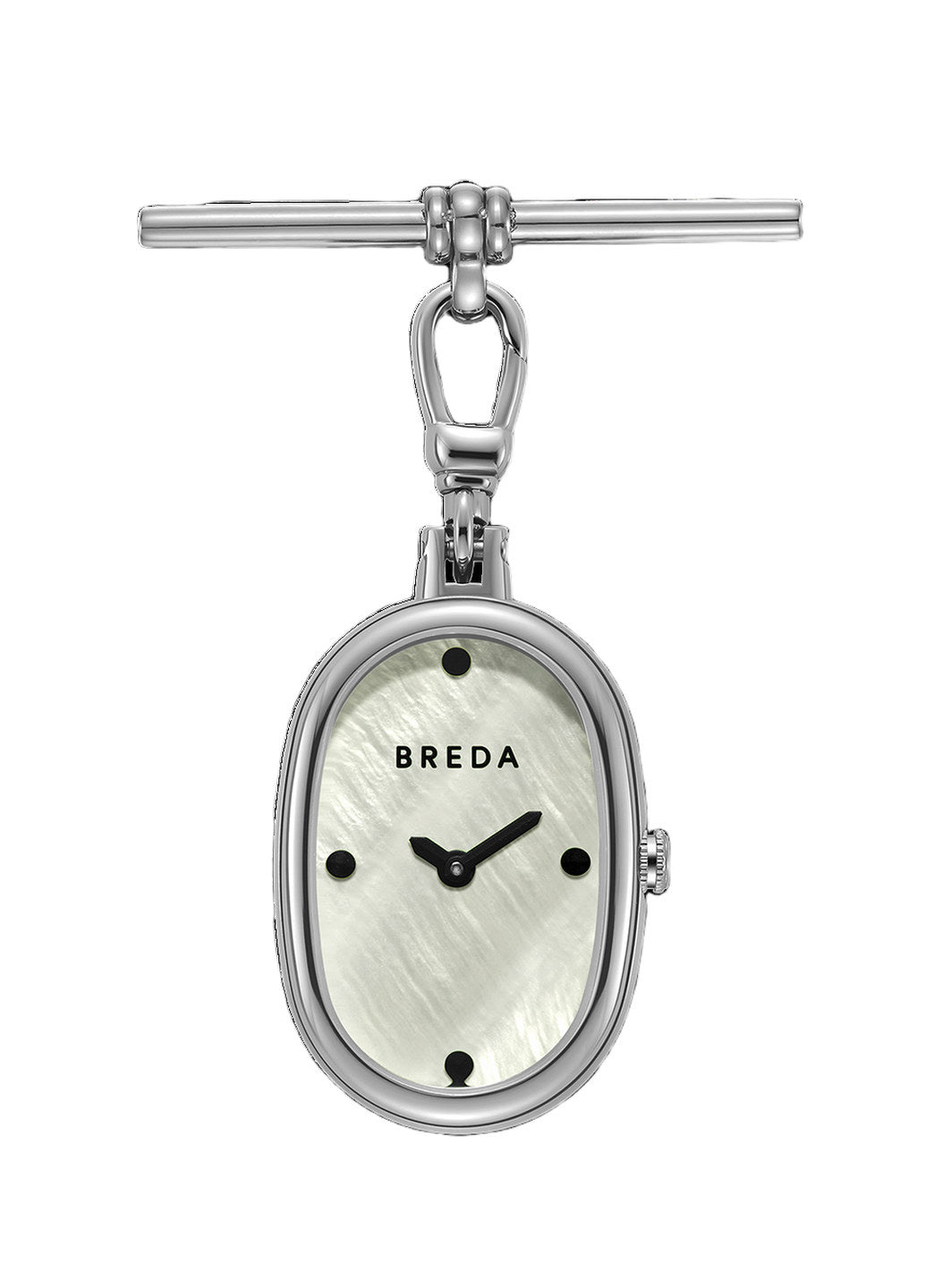 Breda Jane Time Charm Silver/Ivory 1761B